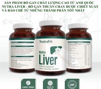 Thực phẩm bảo vệ sức khỏe NUTRA LIVER VITAMIN & SUPPLEMENT TABLETS