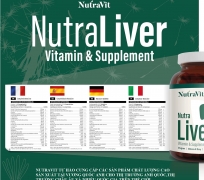 Thực phẩm bảo vệ sức khỏe NUTRA LIVER VITAMIN & SUPPLEMENT TABLETS